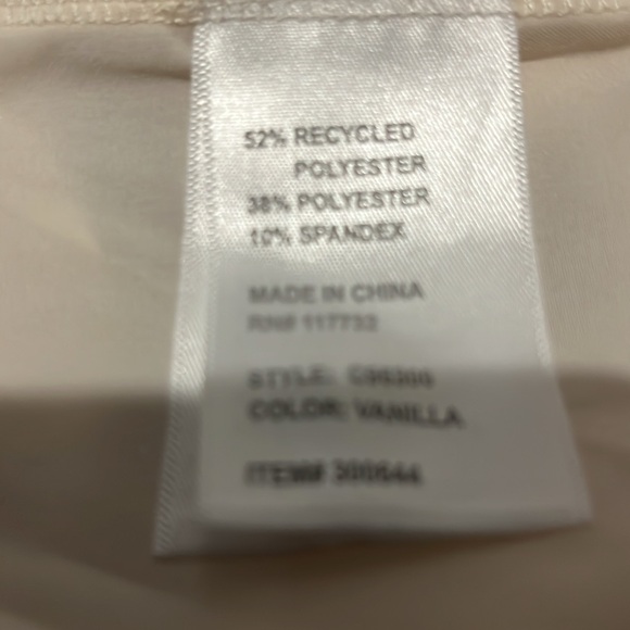 Zeroxposur size, large color, vanilla, sun protection, button-down top - Picture 11 of 13